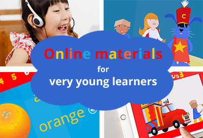 Crianças a praticar Inglês online